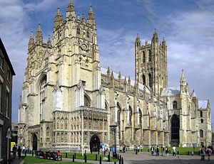 Canterbury Cathedral: West Front, Nave and Cen...