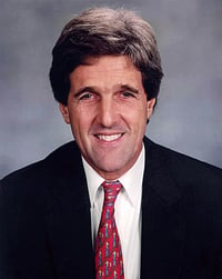 U.S. Senator John Kerry of Massachusetts