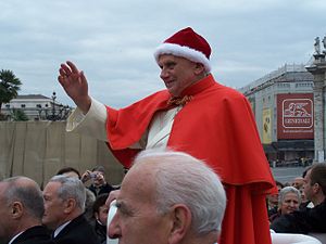 English: Pope Benedict XVI in Italy