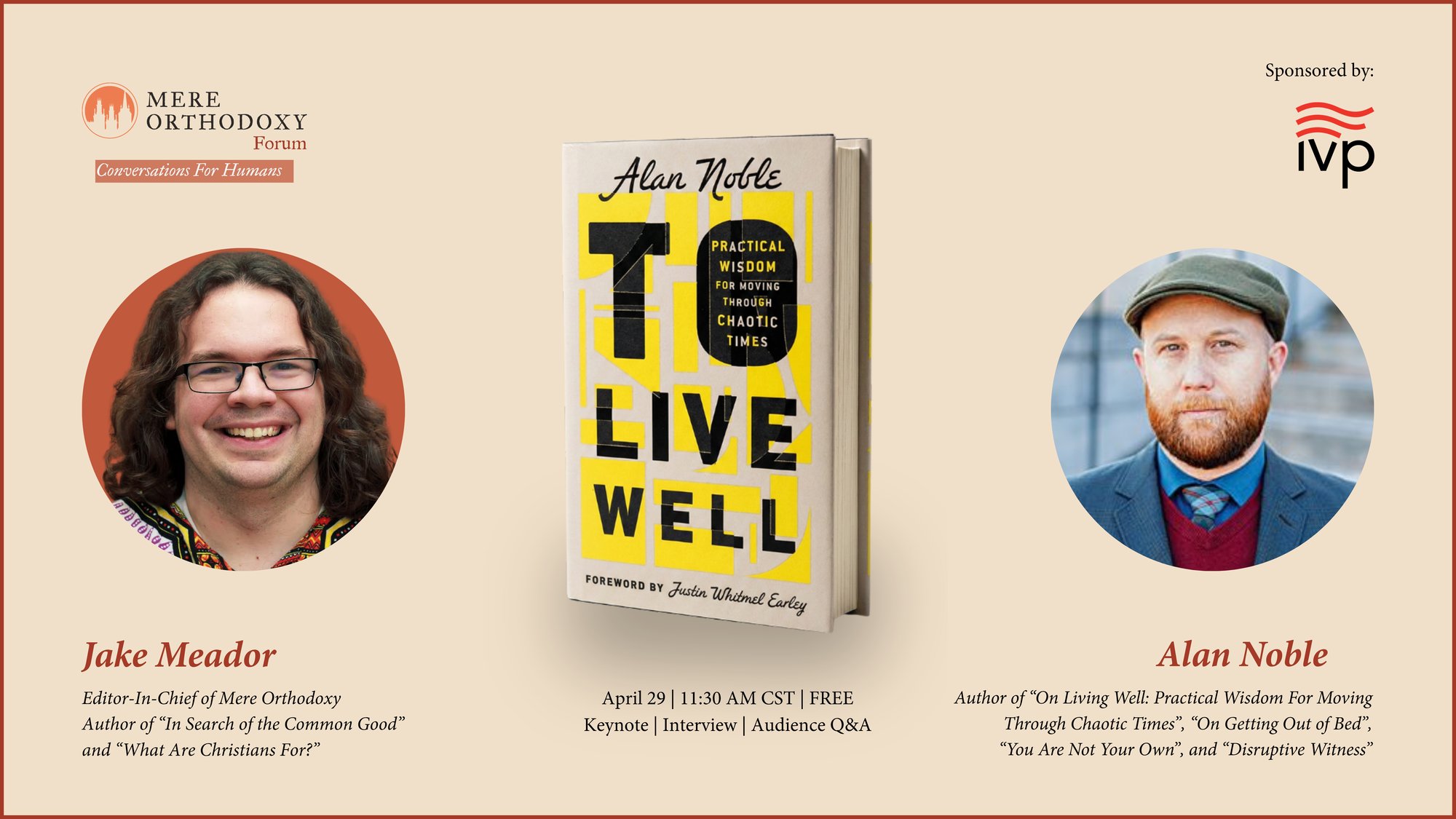 MO Forum - Alan Noble - On Living Well